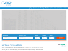 Tablet Screenshot of mantraonfrome.com.au